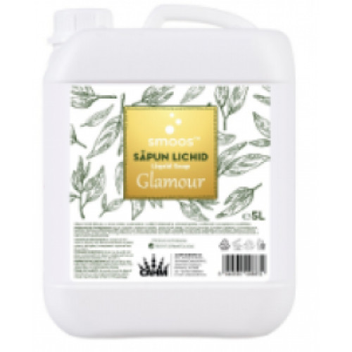 Tekuté mydlo s vôňou čaju, 5L plechovka - SMOOS GLAMOUR