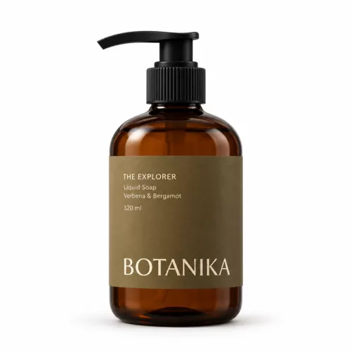 BOTANIKA Explorer tekuté mydlo – verbena a bergamot, 320 ml