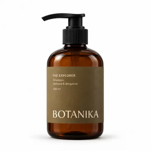 BOTANIKA Explorer šampón – verbena a bergamot, 320 ml