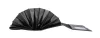 ABSOLUT LEATHER FEKETE BŐR BRIFKÓ, 18 CM, 7404