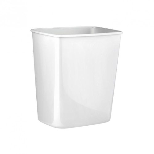 Mar plast je možné namontovať aj na stenu, biely odpadkový kôš 8 litrov