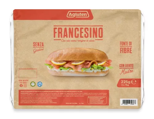 Agluten Il Francesino – mini bagety (bezlepkové), 75 g