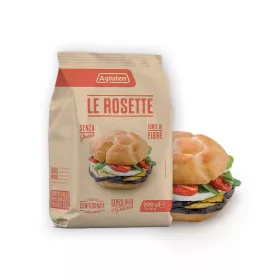 Agluten Le Rosette – žemle (bezlepkové), 50 g
