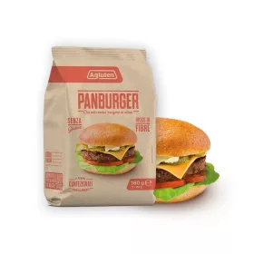   Agluten Panburger – hamburgerové žemle (bezlepkové), 80 g