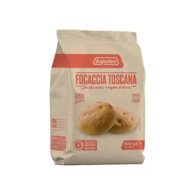   Agluten Focaccia Toscana – toskánska focaccia s olivovým olejom (bezlepkové), 50 g