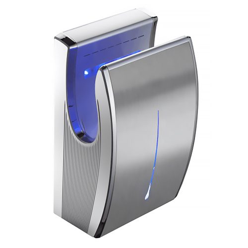 Sušič rúk mini, vzduchová čepeľ, zástrčka na ruky, nehrdzavejúca oceľ, matný 1650W Alpha