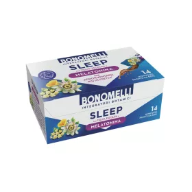   Bonomelli SLEEP tekutý výživový doplnok s melatonínom a sladidlom, 10 ml – cena za 1 vrecúško