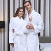ROBE BIELE FROTÉ s - VEĽ