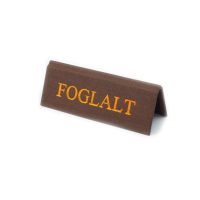 Označenia rezervovaných stolov