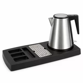   HOBBB Nakskov podnos + Næstved H1205 Matt rýchlovarná kanvica, 1,2 l – súprava