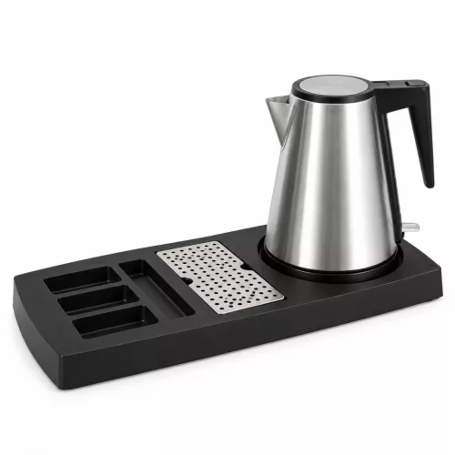 HOBBB Nakskov podnos + Næstved H1205 Matt rýchlovarná kanvica, 1,2 l – súprava