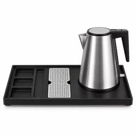   HOBBB Gentofte podnos + Næstved H1205 Matt rýchlovarná kanvica, 1,2 l – súprava