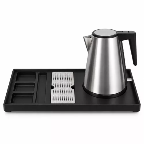 HOBBB Gentofte podnos + Næstved H1205 Matt rýchlovarná kanvica, 1,2 l – súprava