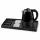 HOBBB Gentofte podnos + Viborg H2002 Black rýchlovarná kanvica, 1,2 l – súprava