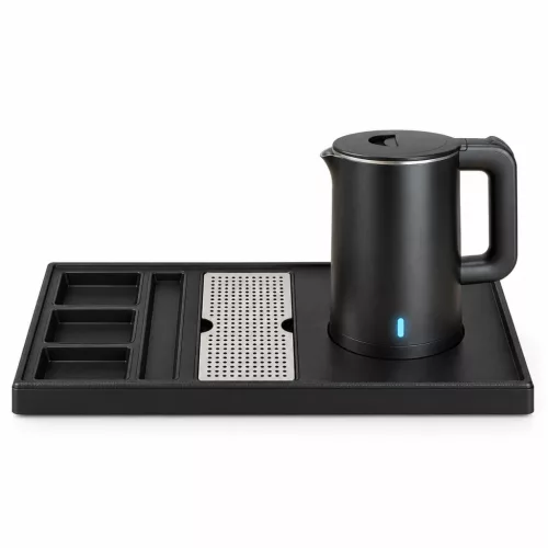 HOBBB Gentofte podnos + Esbjerg K106 rýchlovarná kanvica, 1 l – súprava