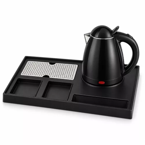 HOBBB Charlottenlund podnos + Hillerød H0880S rýchlovarná kanvica, 0,8 l – súprava