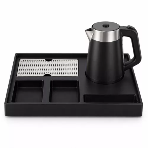 HOBBB Charlottenlund podnos + Haderslev H1262A rýchlovarná kanvica, 0,6 l – súprava