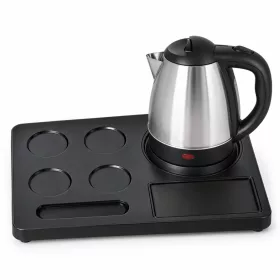   HOBBB Hadsund podnos + Silkeborg H1202 rýchlovarná kanvica, 1,2 l – súprava