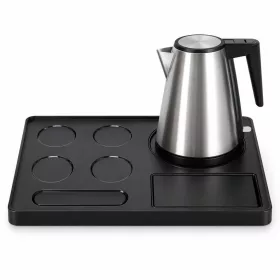   HOBBB Hadsund podnos + Næstved H1205 Matt rýchlovarná kanvica, 1,2 l – súprava