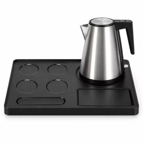 HOBBB Hadsund podnos + Næstved H1205 Matt rýchlovarná kanvica, 1,2 l – súprava