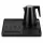 HOBBB Hadsund podnos + Holstebro H1206 Black rýchlovarná kanvica, 1,2 l – súprava