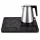 HOBBB Hadsund podnos + Holstebro H1206 Silver rýchlovarná kanvica, 1,2 l – súprava