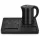 HOBBB Hadsund podnos + Køge H1266 Black rýchlovarná kanvica, 1,2 l – súprava
