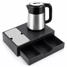  HOBBB Sæby podnos + Birkerød H1015 rýchlovarná kanvica, 1 l – súprava