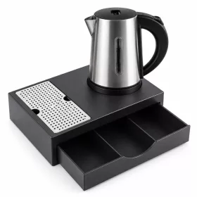   HOBBB Sæby podnos + Hjørring H1263 rýchlovarná kanvica, 0,6 l – súprava