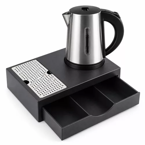 HOBBB Sæby podnos + Hjørring H1263 rýchlovarná kanvica, 0,6 l – súprava