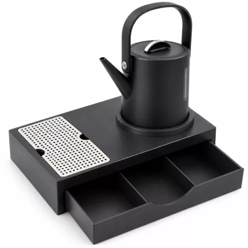 HOBBB Sæby podnos + K102 rýchlovarná kanvica, 1 l – súprava