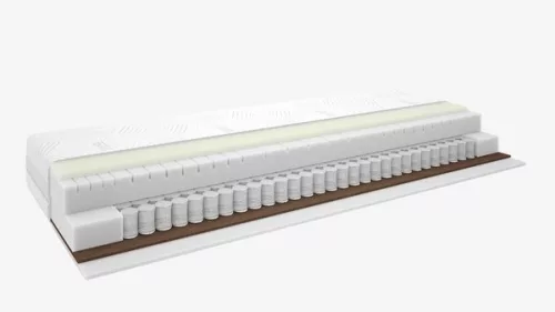 Hotelový taštičkový matrac s pamäťovou penou 180×200 cm – 26 cm, tvrdý/stredne tvrdý