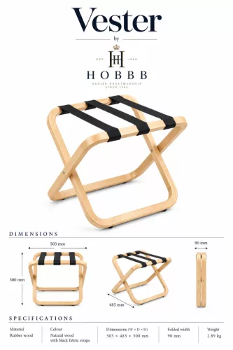 HOBBB Vester stojan na batožinu