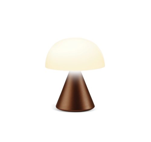 Mini led lampa Lexon Mina - bronzová