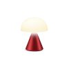Lexon Mina Mini Led Lamp - tmavo červená