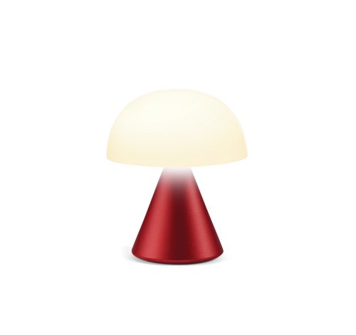 Lexon Mina Mini Led Lamp - tmavo červená