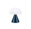 Lexon Mina Mini Led Lamp - hliníková tmavo modrá