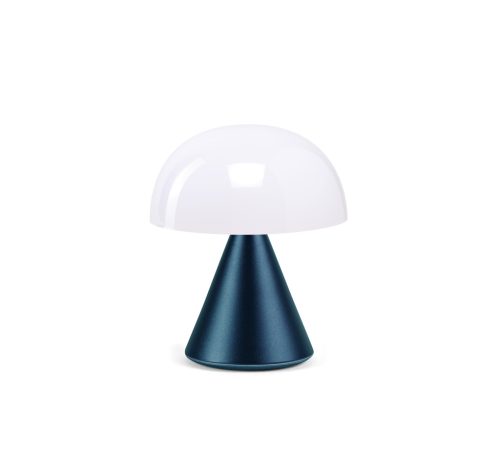 Lexon Mina Mini Led Lamp - hliníková tmavo modrá