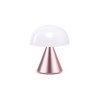Lexon Mina Mini Led Lamp - svetloružový hliník