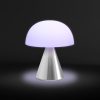 Lexon Mina M Stredná prenosná LED lampa - hliník