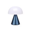 Lexon Mina M Stredná prenosná LED lampa - tmavo modrá