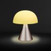 Lexon Mina M Stredná prenosná LED lampa - zlatá