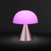 Stredná prenosná LED lampa Lexon Mina M - svetloružová