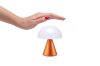Lexon Mina M Stredná prenosná LED lampa - oranžová