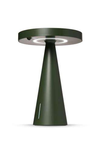Dávkovač Lexon Mano Automata Gel s LED osvetlením - tmavozelený