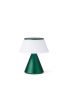 Prenosná LED lampa Lexon Luma M so synchronizáciou farieb - tmavo zelená