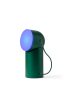 Prenosná LED lampa Lexon Orbe s pohyblivou hlavou - tmavo zelená