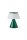 Lexon Luma S Mini nepretržite synchronizovateľná LED lampa - tmavo zelená