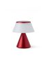 Lexon Luma S Mini nepretržite synchronizovateľná LED lampa - tmavo červená