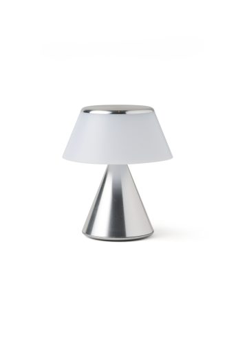 Lexon Luma S Mini nepretržite synchronizovateľná LED lampa - hliník